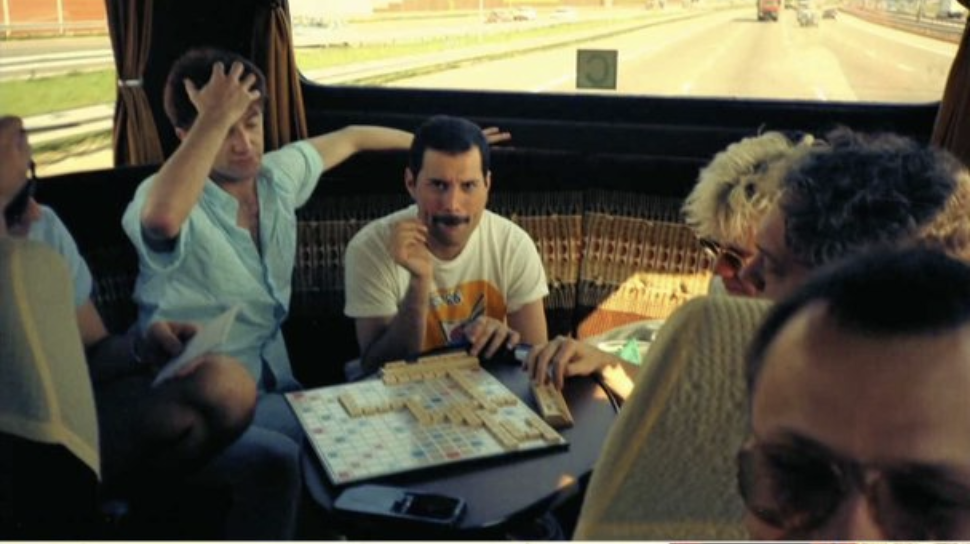 John Deacon, Freddie Mercury and Roger Taylor of Queen